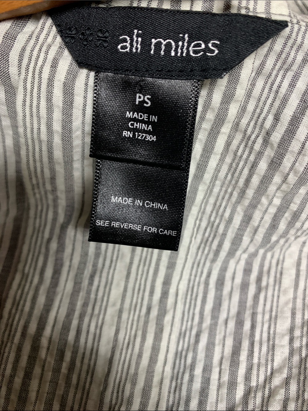 NEW Ali Miles Cotton Blend Jacket Size Petite Small - Picture 2 of 6